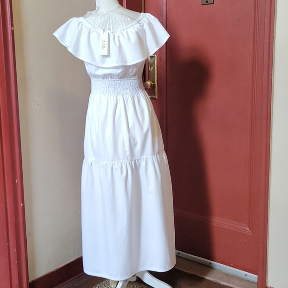 MPH COLLECTION WOMEN WHITE DRESS SZ  PS - Picture 3 of 16